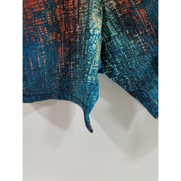 Azalea By Firmiano 4X Multicolor Abstract Print Tunic Top - Picture 4 of 10